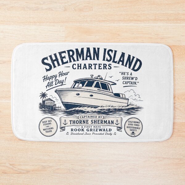 Item preview, Killer Shrews - Sherman Charters (Blue) designed and sold by DynaMotionDesigns.