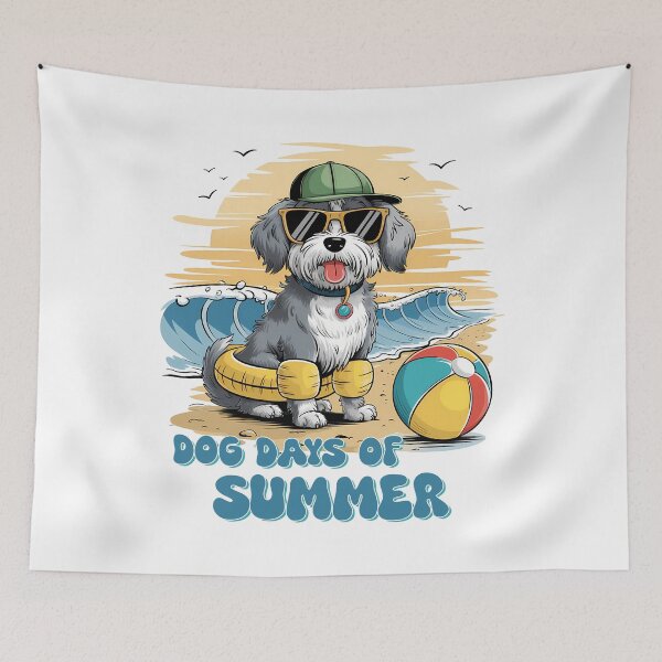 Item preview, Dog Days Of Summer designed and sold by piendekmu.
