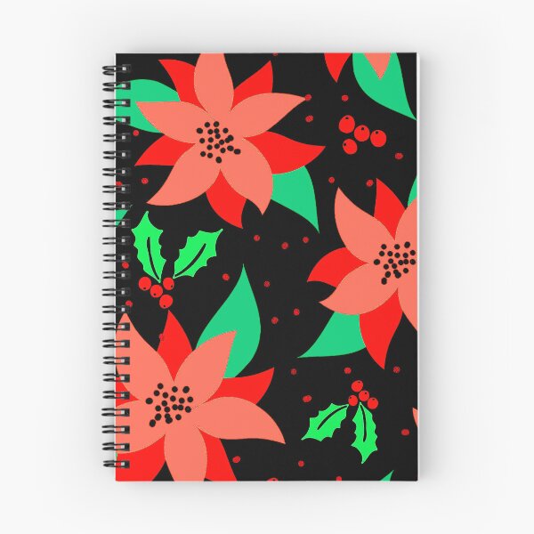 Item preview, Christmas Red Poinsettia Holiday Pattern  designed and sold by DEC02.