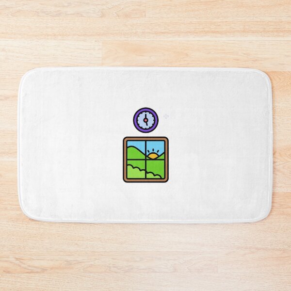 Item preview, Time and Nature Window View Illustration designed and sold by DailyDoodlesBySumbul.