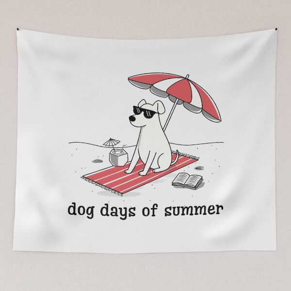 Item preview, Dog Days Of Summer designed and sold by piendekmu.