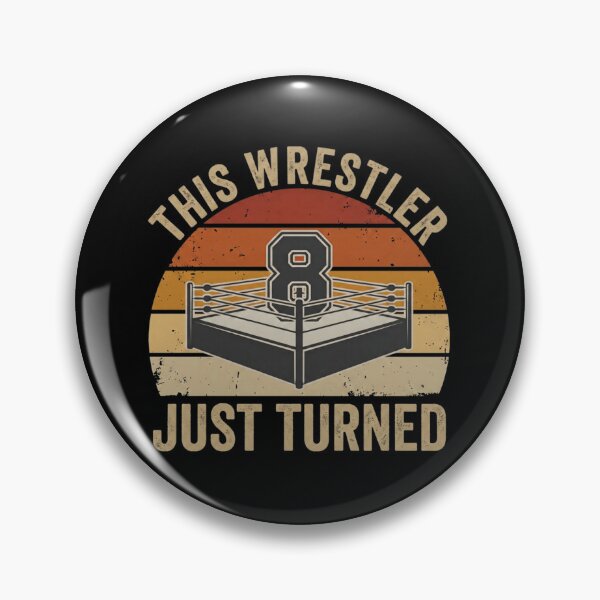 Item preview, This Wrestler Just Turned 8 Funny Wrestling 8th Birthday designed and sold by Ali-printshop.