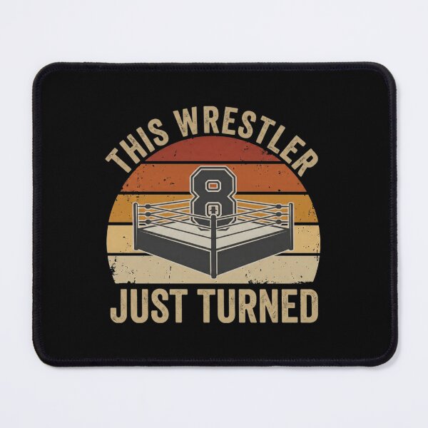 Item preview, This Wrestler Just Turned 8 Funny Wrestling 8th Birthday designed and sold by Ali-printshop.