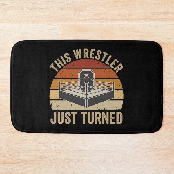 Item preview, This Wrestler Just Turned 8 Funny Wrestling 8th Birthday designed and sold by Ali-printshop.