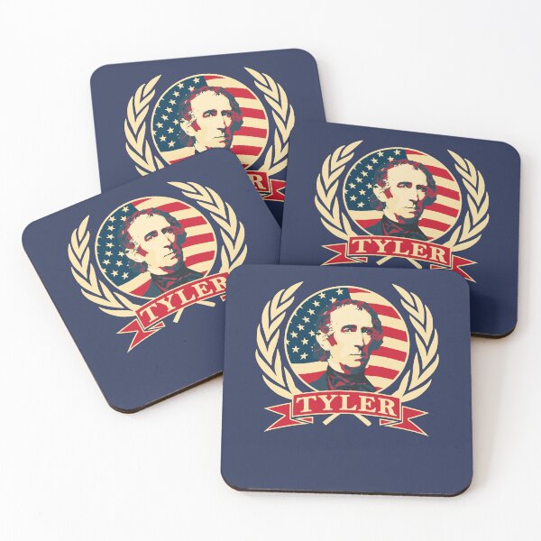 Item preview, John Tyler 10th US President Portrait Design designed and sold by marke770.