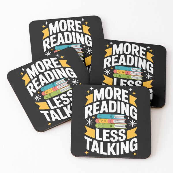 Item preview, MORE READING LESS TALKING designed and sold by jkrphoto.