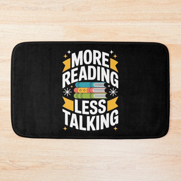 Item preview, MORE READING LESS TALKING designed and sold by jkrphoto.