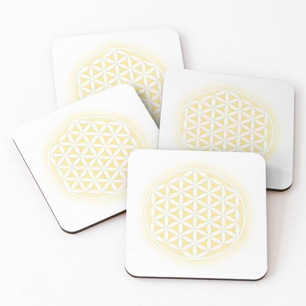 Item preview, Flower of Life Sacred Geometry Golden Glow Spiritual Energy designed and sold by Xela-Creative.