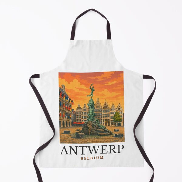 Aperçu de l'œuvre Anvers - Belgique créée et vendue par GoodOldVintage.