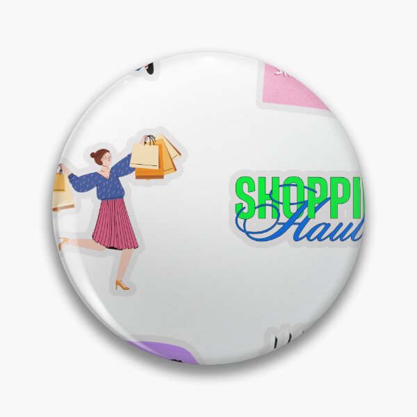 Item preview, Happy Shopping Haul Colorful Sticker Set designed and sold by KAWAII STUDIO NB.
