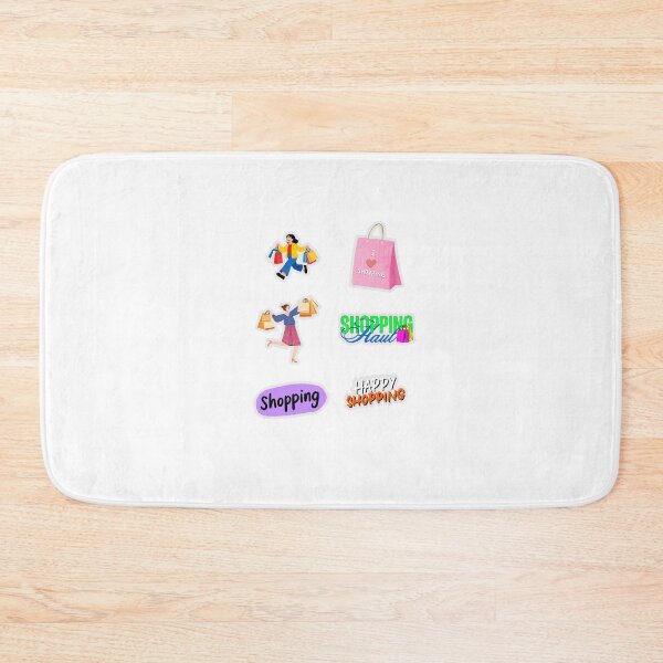 Item preview, Happy Shopping Haul Colorful Sticker Set designed and sold by KAWAII STUDIO NB.