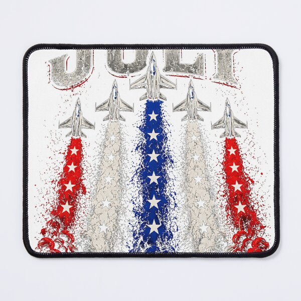 Item preview, 4th of July Air Show Shirt | Patriotic USA Fighter Jets Tee | Independence Day T-Shirt | Military Family Gift | Veteran Pride Shirt designed and sold by Pablo Barilari Art.