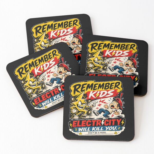 Item preview,  electricity kills warning - electricity kills warning  designed and sold by Cadamurrovault.