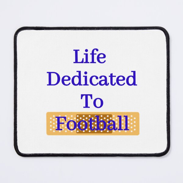 Item preview, Life dedicated to football designed and sold by AWADHESH CHAURASIA.