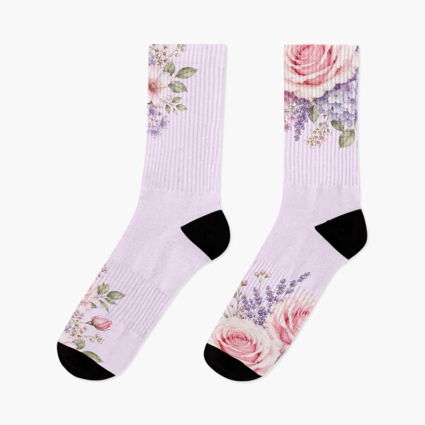 Item preview, Blush Pink & Lavender Floral Bouquet designed and sold by Roya10.