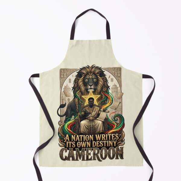 Item preview, Cameroon King Njoya Lion Bamum Script Design designed and sold by VoidAnimeStudio.
