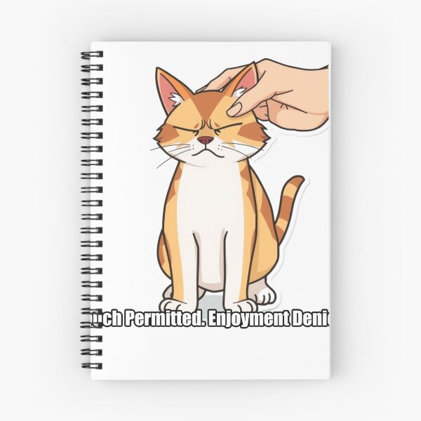 Item preview, British Shorthair Sticker - Touch Permitted Enjoyment Denied designed and sold by pawdrops.