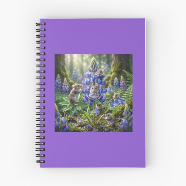 Item preview, ​Enchanted Forest with Mice. designed and sold by JoyNest = "The nest of joy".