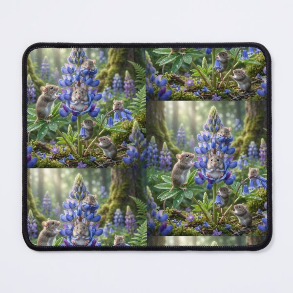 Item preview, ​Enchanted Forest with Mice. designed and sold by JoyNest = "The nest of joy".