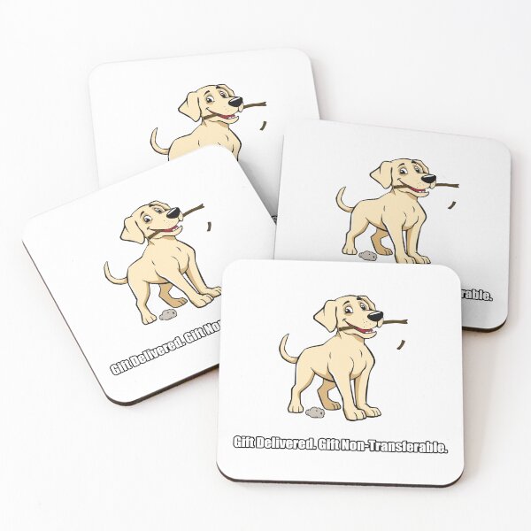 Item preview, Labrador Sticker - Gift Delivered Gift Non-Transferable - Funny Lab Gift designed and sold by pawdrops.