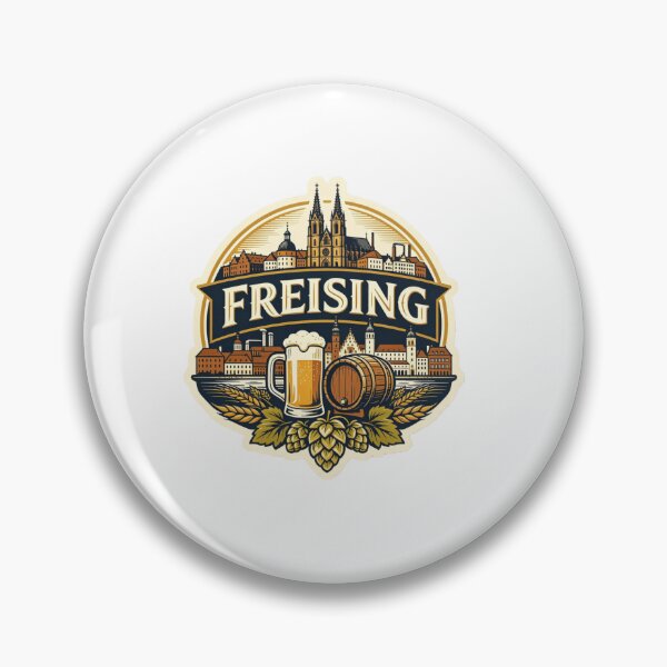 Item preview, Freising Brewery Heritage Travel Sticker designed and sold by Imaginarium of Chaos falcon88 .