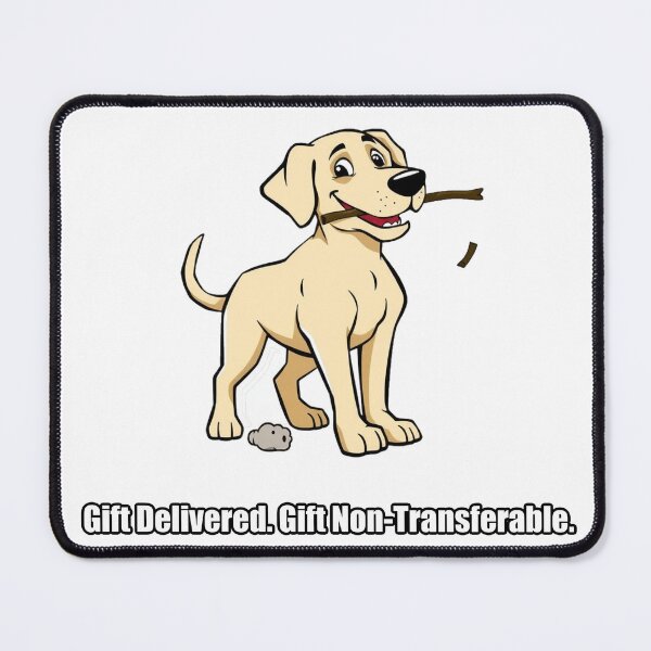 Item preview, Labrador Sticker - Gift Delivered Gift Non-Transferable - Funny Lab Gift designed and sold by pawdrops.