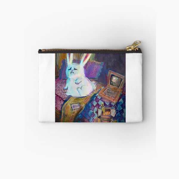Item preview, The little bunny needs to cry to cleanse her soul, but the tears aren't coming. designed and sold by guilhernunes.