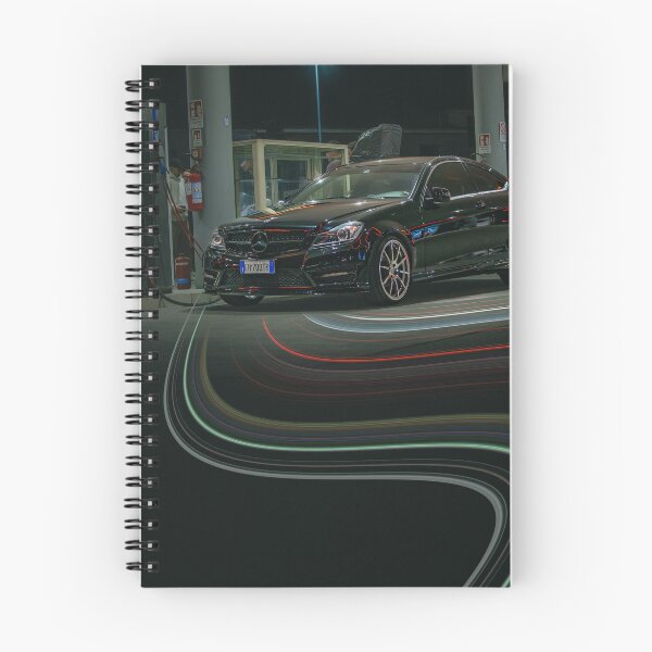 Item preview, Mercedes-Benz C63 AMG Coupe Pixel Stretch style - German Performance Car Art designed and sold by enzoade.