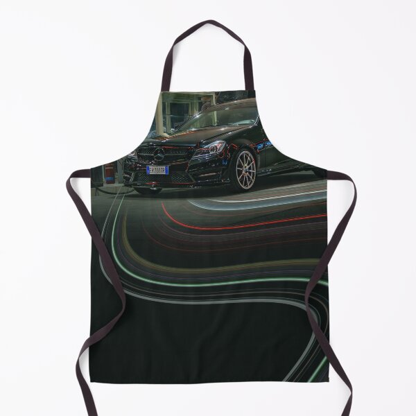 Item preview, Mercedes-Benz C63 AMG Coupe Pixel Stretch style - German Performance Car Art designed and sold by enzoade.