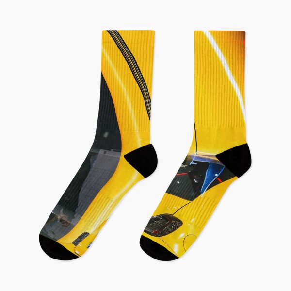 Item preview, Abarth 500 Yellow  - Italian Hot Hatch - Automotive Art designed and sold by enzoade.