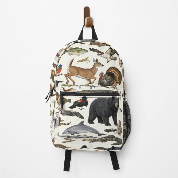 Item preview, Animals of South Carolina Retro Style Identification Chart designed and sold by kakarikihill.