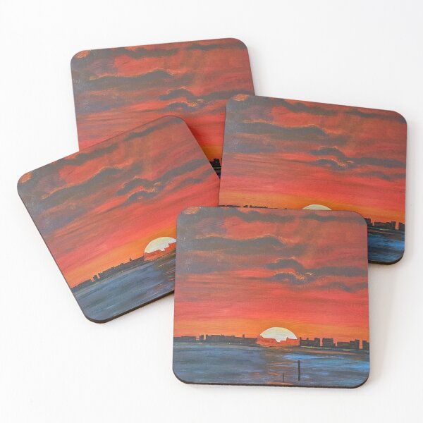 Item preview, Sunrise over Ft. Meyers designed and sold by ArtByGabriele1.