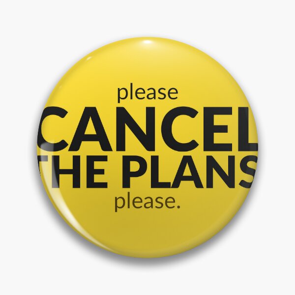 Item preview, Please Cancel the Plans Funny Introvert Sticker Gift designed and sold by RedRubyBubble.
