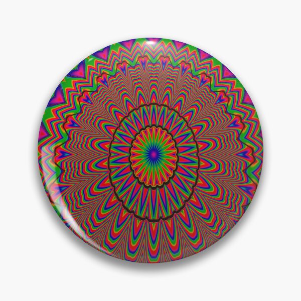 Item preview, Rainbow Mandala designed and sold by PsychyCreations.