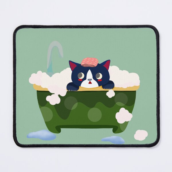 Item preview, cat in a bath designed and sold by TsouChiungYu.