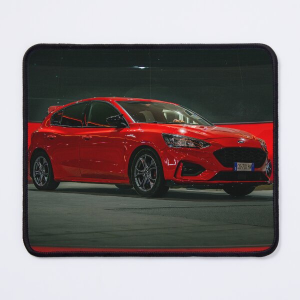 Item preview, Ford Focus ST - Red Hot Hatch Automotive Collage - Art designed and sold by enzoade.
