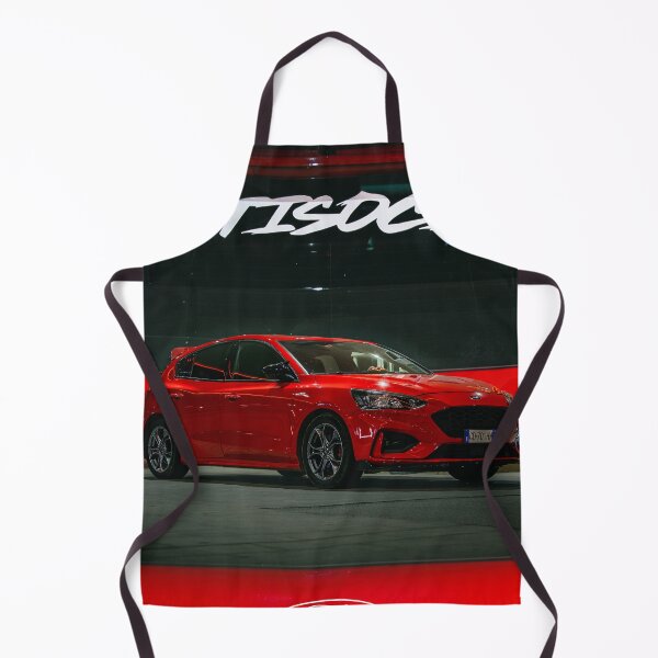 Item preview, Ford Focus ST - Red Hot Hatch Automotive Collage - Art designed and sold by enzoade.