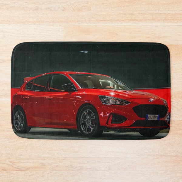 Item preview, Ford Focus ST - Red Hot Hatch Automotive Collage - Art designed and sold by enzoade.