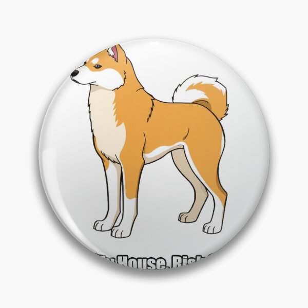 Item preview, Akita Sticker - Entered My House Risk Accepted - Funny Akita Gift designed and sold by pawdrops.