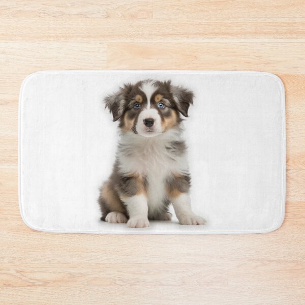 Item preview, Adorable Australian Shepherd Puppy - Heart Stealing Cutie designed and sold by newnomads-art.