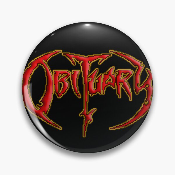 Item preview, Obituary logo designed and sold by retropic_.