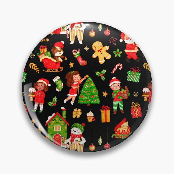 Item preview, Santa Claus, Christmas Houses, And Holiday Dolls Pattern  designed and sold by DEC02.
