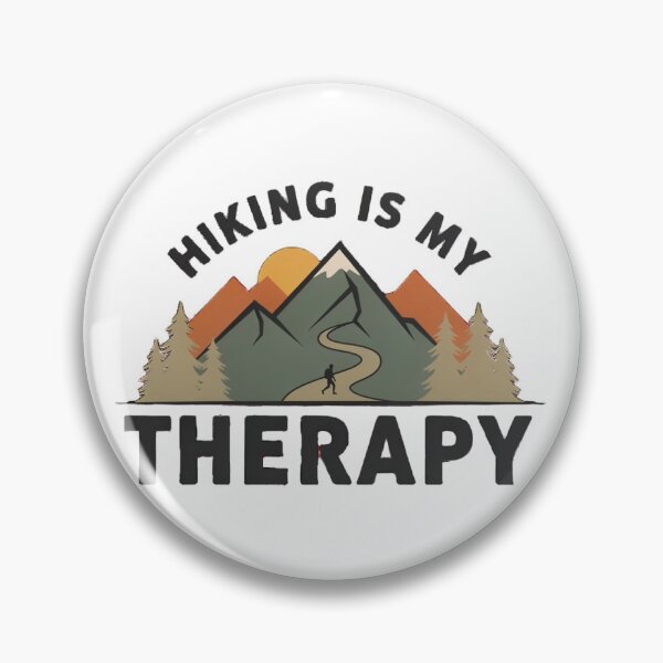 Item preview,  Hiking Is My Therapy designed and sold by SHop25souka.