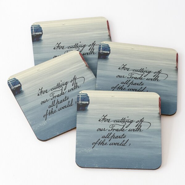 Item preview, Declaration of Independence - For cutting off our trade designed and sold by robotlantern.