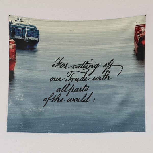 Item preview, Declaration of Independence - For cutting off our trade designed and sold by robotlantern.