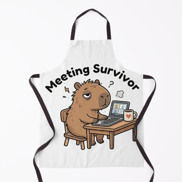 Item preview, Meeting Survivor Capybara Sticker designed and sold by mimouna00.