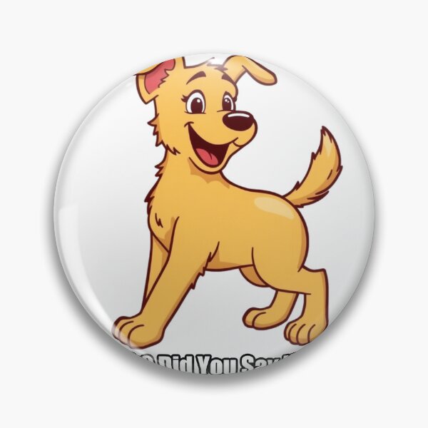 Item preview, Golden Retriever Sticker - Walk Did You Say Walk - Funny Golden Gift designed and sold by pawdrops.