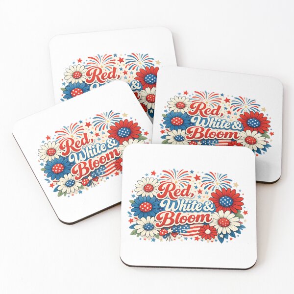 Item preview, Red, White & Bloom designed and sold by KDR-Designs.