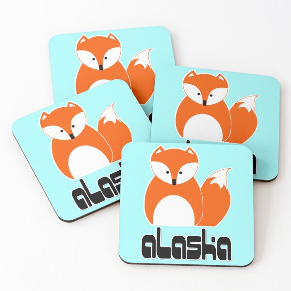 Item preview, Red Fox Cartoon, Alaska designed and sold by AlaskaExtreme.