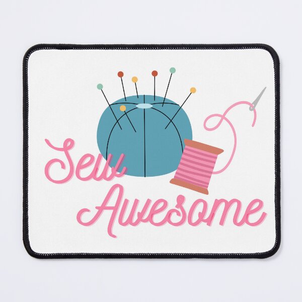 Item preview, Sew awesome  designed and sold by MayBean Collective.